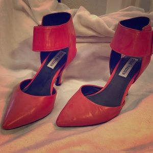 Red Steve Madden heels